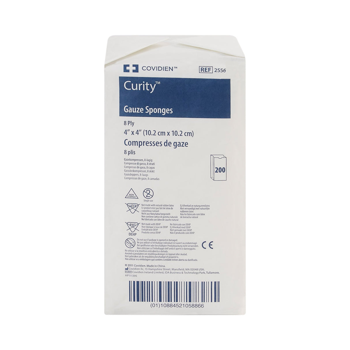 Gauze Sponge Curity™ Nonsterile for Wound Dressing and Cleaning - BeHope