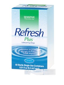 Eye Lubricant Refresh Plus® 0.01 oz. Eye Drops - BeHope