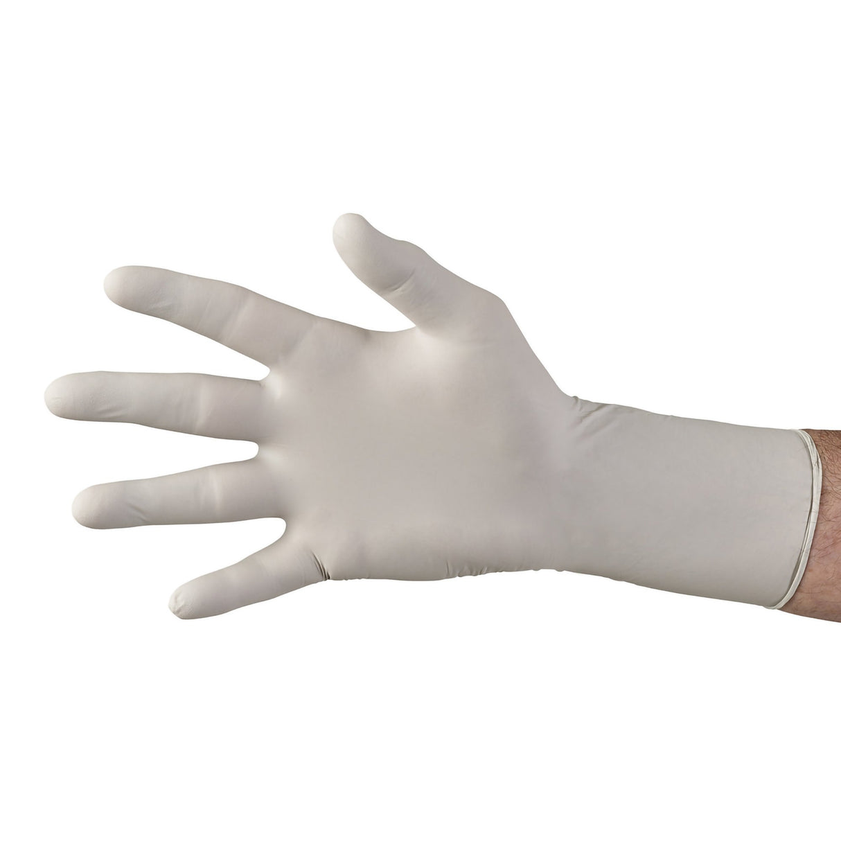 Exam Glove STERLING-XTRA® Small NonSterile Nitrile Extended Cuff Length Textured Fingertips Gray Chemo Tested - BeHope
