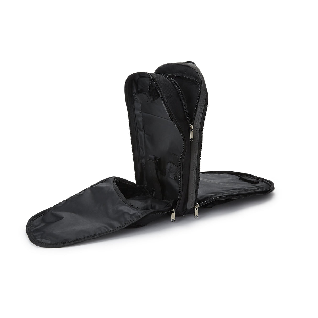 Feeding Pump Backpack McKesson Black, Pump Pocket, Outside View Window, Solution Wrap, Support Straps, 2 X 9 X 15 Inch - BeHope