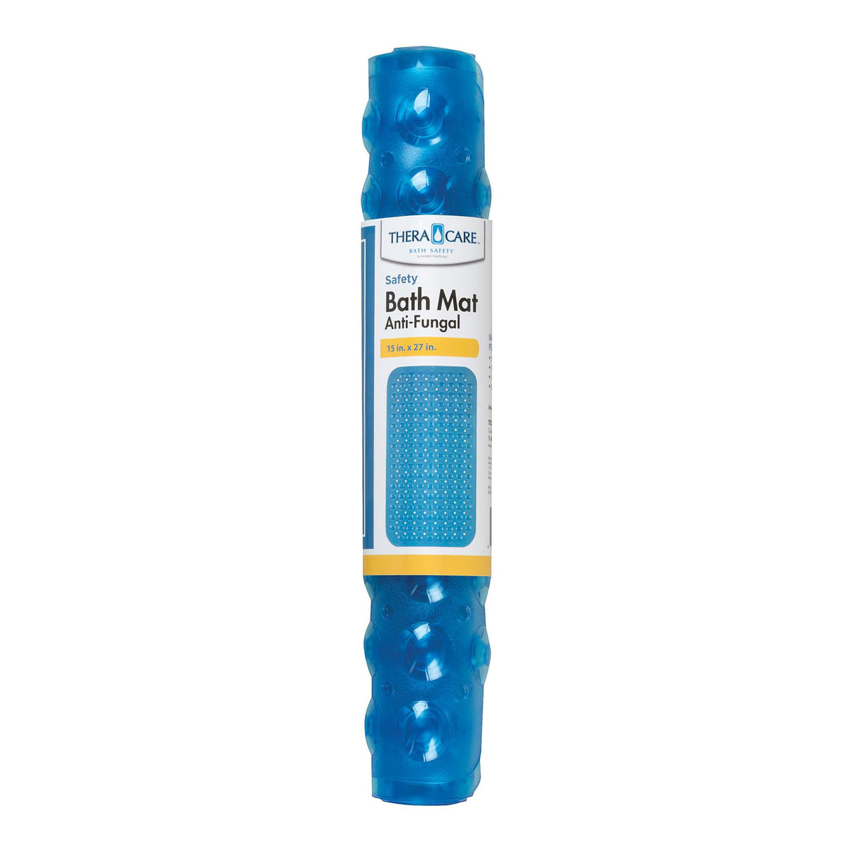 Non-Slip Bath Mat Theracare™ Vinyl 15 X 27 Inch - BeHope
