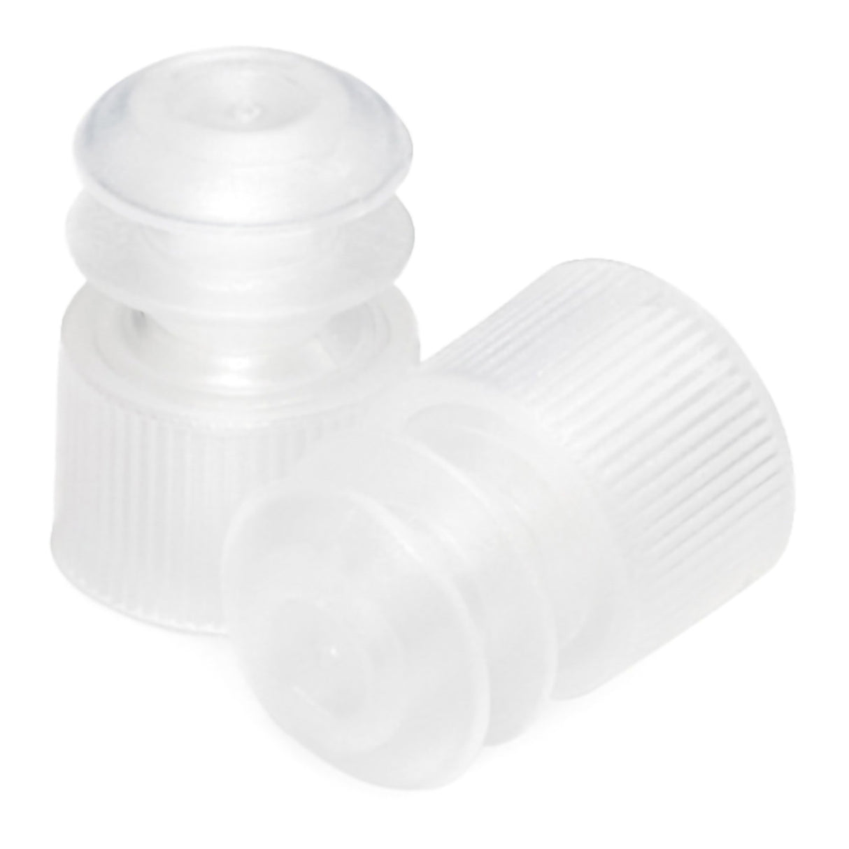 McKesson Tube Closure Polyethylene Flanged Plug Cap Natural 12 mm 12 mm Test Tubes, Centrifuge Tubes, Round Cuvettes NonSterile - BeHope