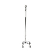 Small Base Quad Cane McKesson Steel 30 to 39 Inch Height Chrome - BeHope