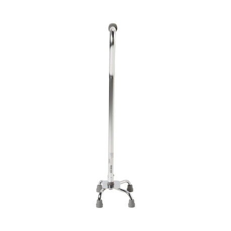 Small Base Quad Cane McKesson Steel 30 to 39 Inch Height Chrome - BeHope
