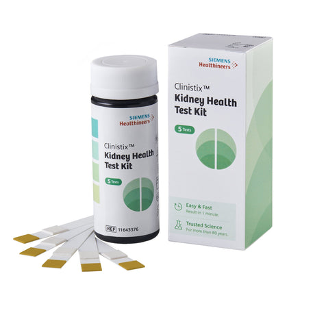 Urinalysis Test Kit Clinistix™ Albumin / Creatinine / Creatinine Ratio 5 Tests per Kit CLIA Waived - BeHope