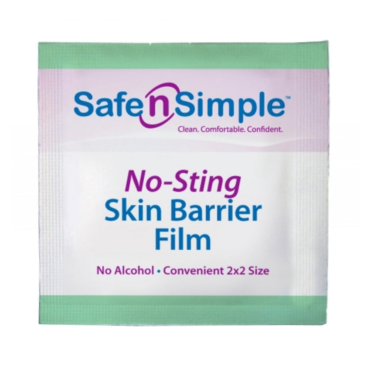 Skin Barrier Applicator Safe N Simple™ No-Sting 60% / 20% Strength Purified Water / Polyvinylpyrrolidone / Glycerin Individual Packet Sterile - BeHope