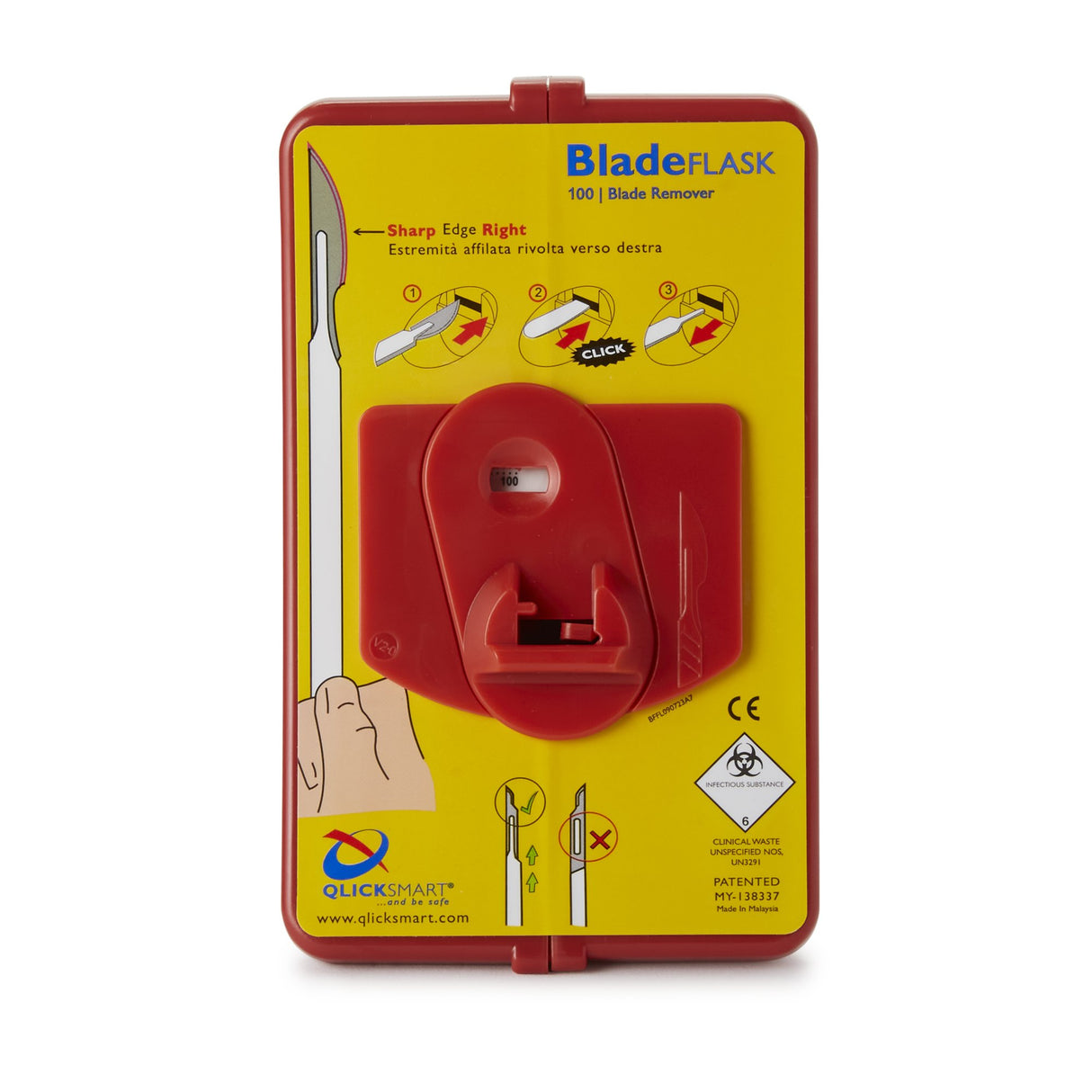 Scalpel Blade Remover QLICKSMART® 100 Blade Capacity - BeHope