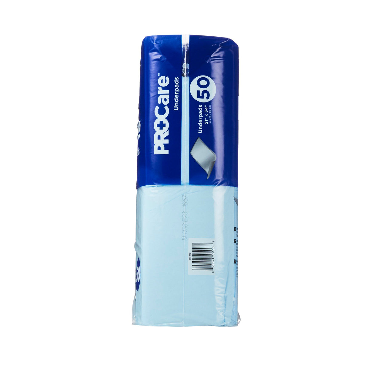 Disposable Underpad ProCare™ 21 X 34 Inch Fluff Light Absorbency - BeHope