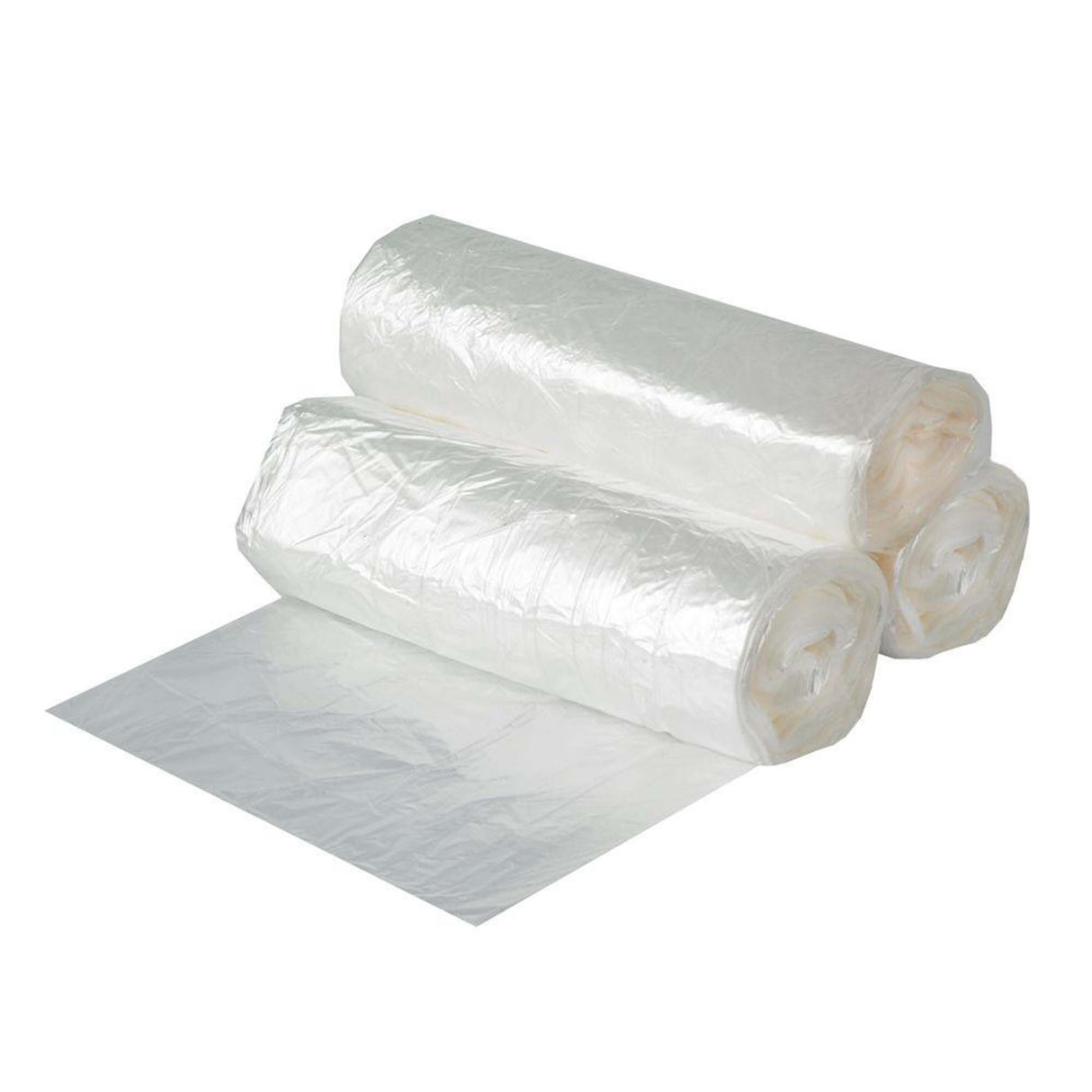Trash Bag Colonial Bag 45 gal. Clear LLDPE 0.65 mil 40 X 46 Inch X-Seal Bottom Flat Pack - BeHope