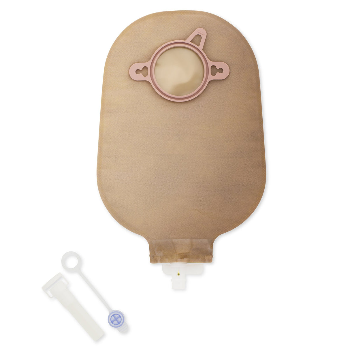 Urostomy Pouch CeraPlus™ One-Piece System 9 Inch Length Soft Convex, Pre-Cut 3/4 Inch Stoma Drainable - BeHope