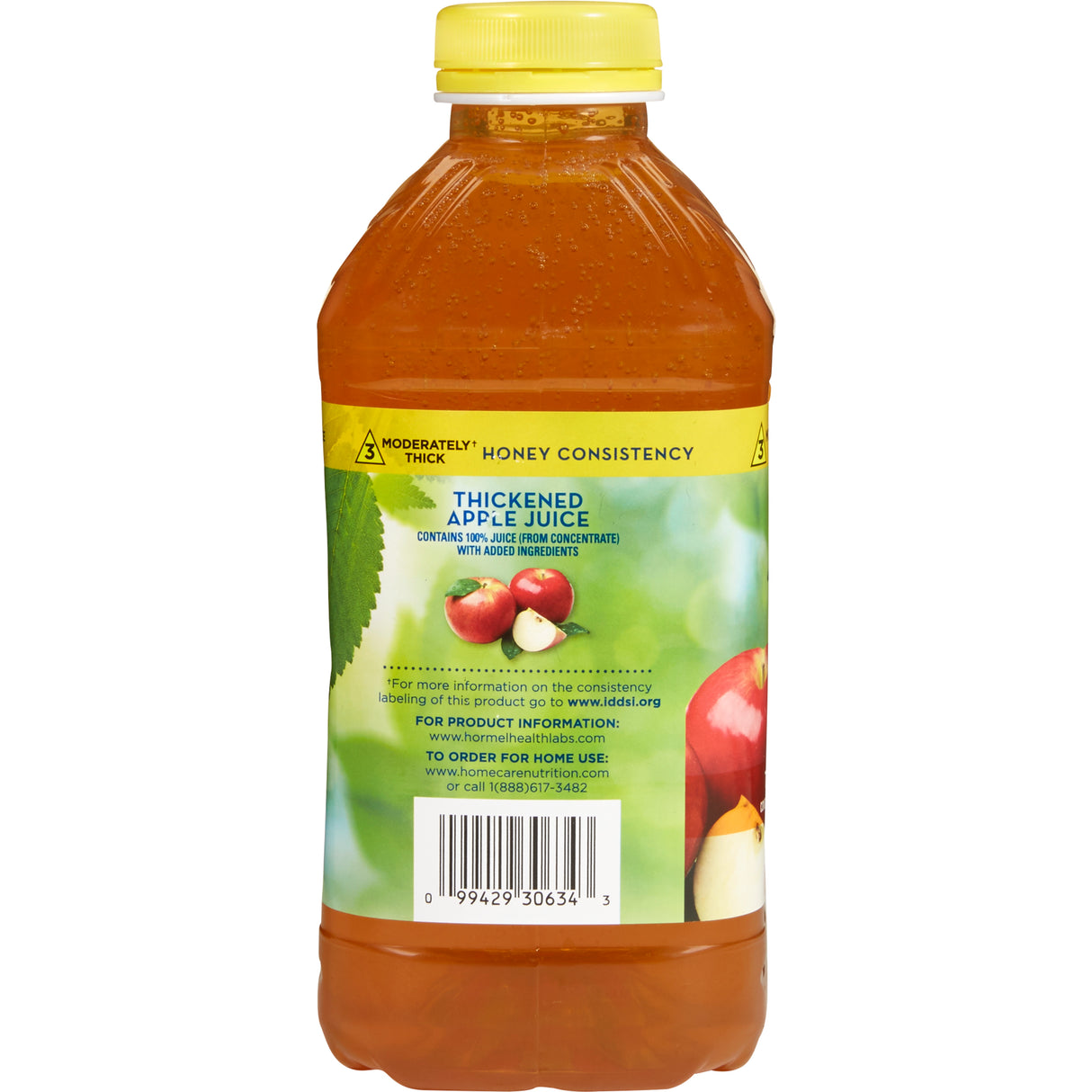 Thickened Beverage Thick & Easy® 46 oz. Bottle Apple Flavor Liquid IDDSI Level 3 Moderately Thick/Liquidized - BeHope