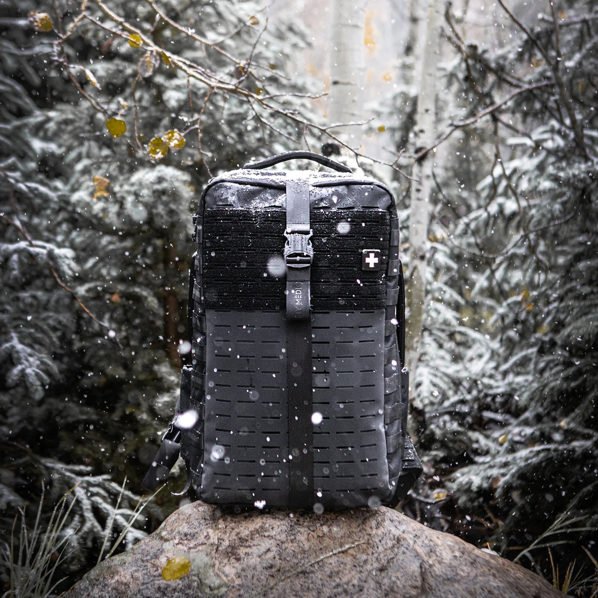 First Aid Kit My Medic™ The MEDIC Pro 10 Person Gray Nylon Backpack - BeHope