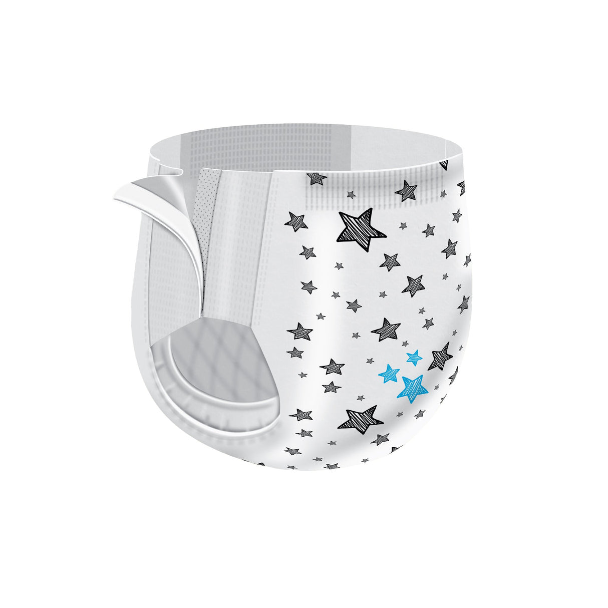 Unisex Toddler Training Pants Cutie Pants® Pull On with Tear Away Seams Size 4T to 5T Disposable Heavy Absorbency - BeHope