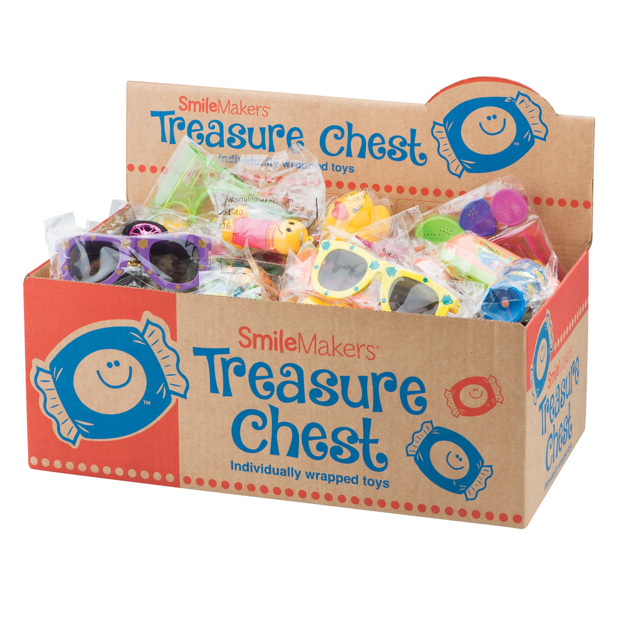 SmileMakers® 200 per Pack Good Clean Fun Treasure Chest Toy Chest - BeHope