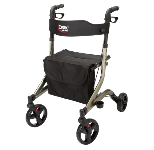 Crosstour Rolling Walker Rollator By Carex - BeHope