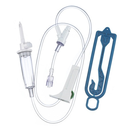 Secondary Iv Administration Set Advanced Medical Gravity Without Ports 20 Drops / Ml Drip Rate Without Filter 35 Inch Tubing Solution - Behope