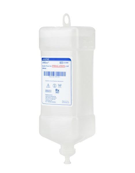 Amsure® Hanging Spikeable Sterile Water Liquid 1,000 Ml - Behope