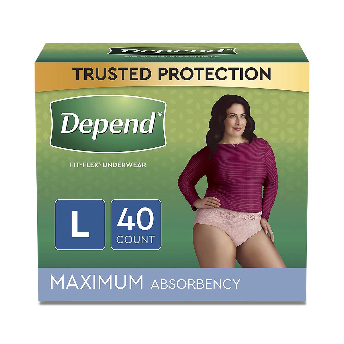 Depend Fresh Protection Incontinence Underwear For Women - BeHope
