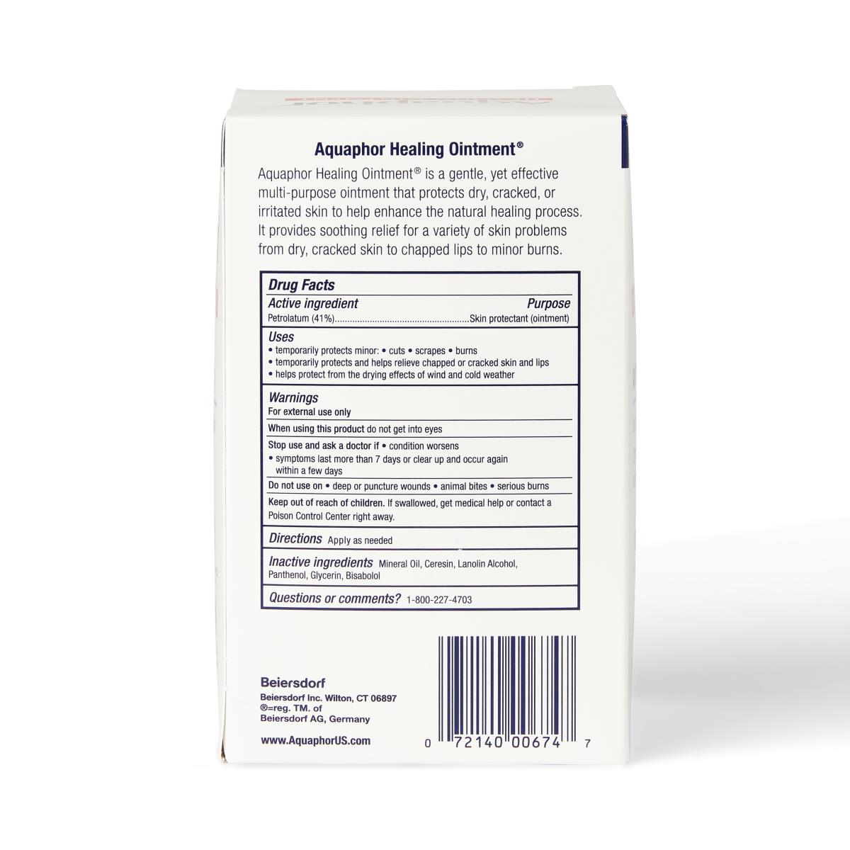 Aquaphor Healing Ointment Dry Skin Moisturizer