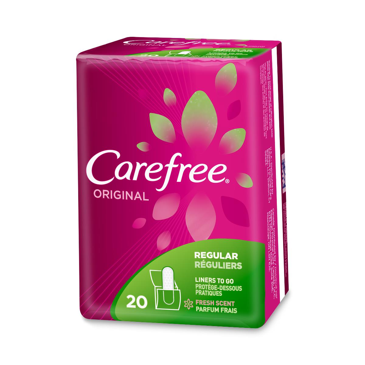 Carefree Scented Pantiliners with Baking Soda