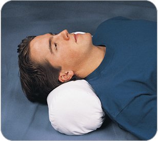 Cervical Positioner Roll Comfor™ Dupont Dacron Hollofil® II for Neck Alignment - BeHope