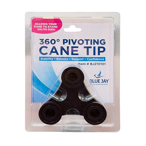 360 Degree Deluxe Pivoting Cane Tip By Blue Jay - BeHope