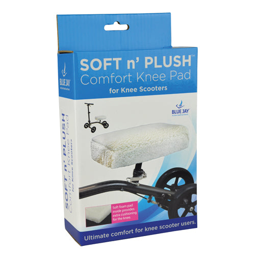 Soft N Plush Comfort Knee Pad For Knee Scooters By Blue Jay - BeHope