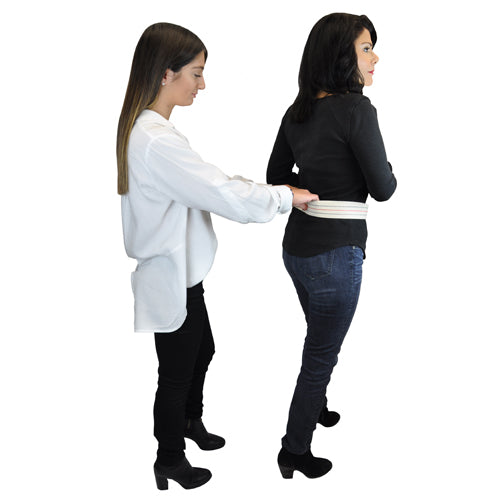 Gait Belt W/metal Buckle 2x60 Striped Blue Jay Brand - BeHope