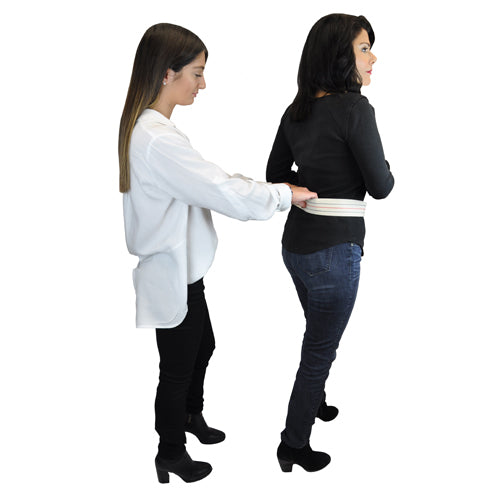 Gait Belt W/ Safety Release 2 X60 Striped Blue Jay Brand - BeHope