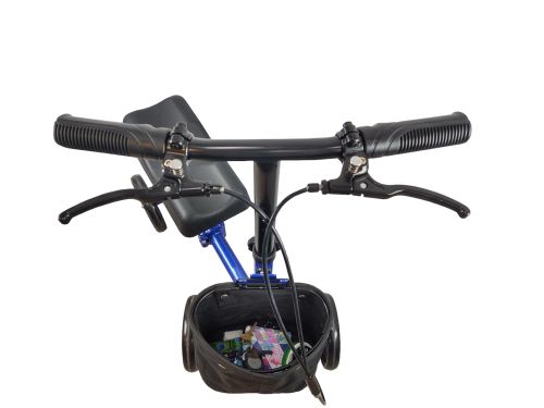 Keep Me Moving Steerable Folding Knee Scooter - Bluejay - BeHope