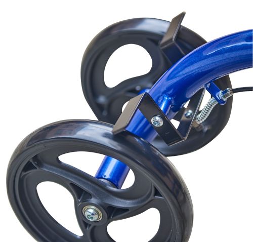 Keep Me Moving Steerable Folding Knee Scooter - Bluejay - BeHope