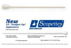Scopettes® Jr. Absorbent Proctologic Swabstick with Comfort Tip - BeHope