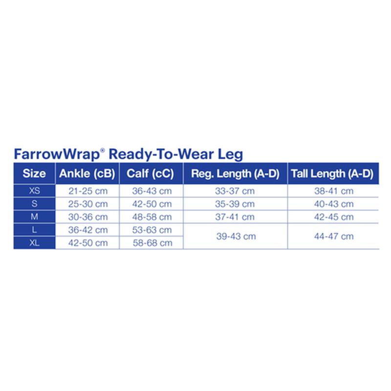 Jobst Farrowwrap Strong Ready-to-wear Legpiece 30-40 Mmhg - Tan, Box of 1