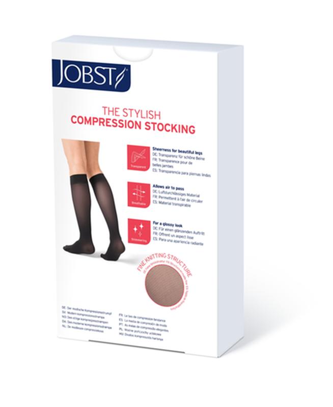 Jobst Ultrasheer 15-20mmhg Knee-high Closed-toe Softfit Compression Stocking - PR of 1