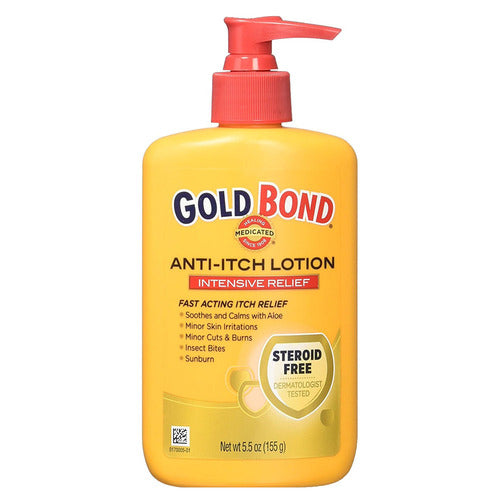 Itch Relief Gold Bond® 1% - 1% Strength Lotion 5.5 Oz. Bottle - Behope