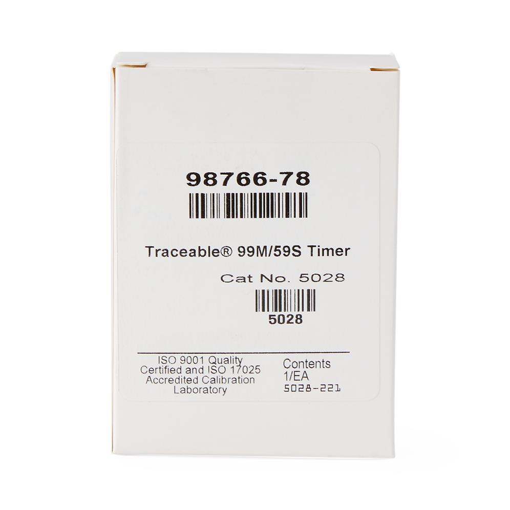 Traceable 99m/59s Timer - BeHope