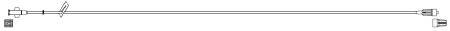IV Extension Set Codan® Mini Bore 60 Inch Tubing Sterile - BeHope