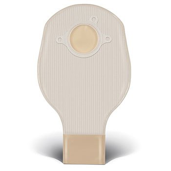 Ostomy Pouch Sur-Fit Natura® Two-Piece System 10 Inch Length Drainable - BeHope