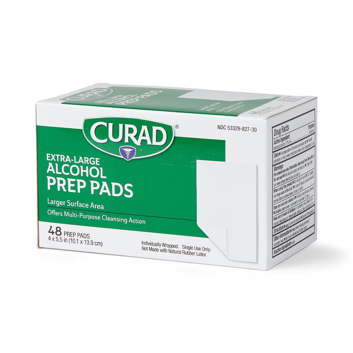 CURAD Medium 2-Ply Sterile Alcohol Prep Pads