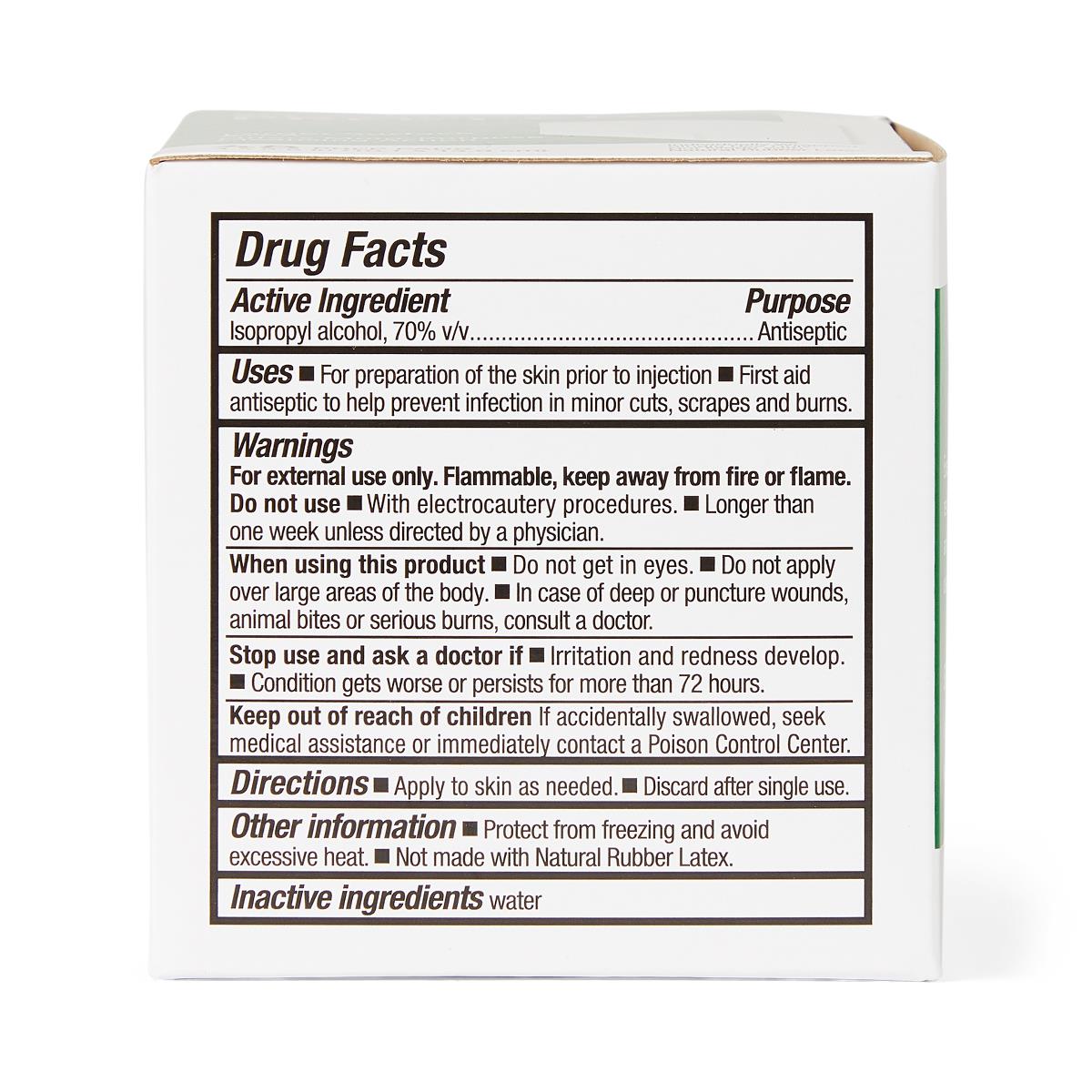 CURAD Medium 2-Ply Sterile Alcohol Prep Pads