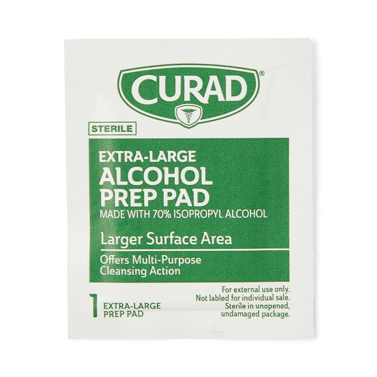 CURAD Medium 2-Ply Sterile Alcohol Prep Pads