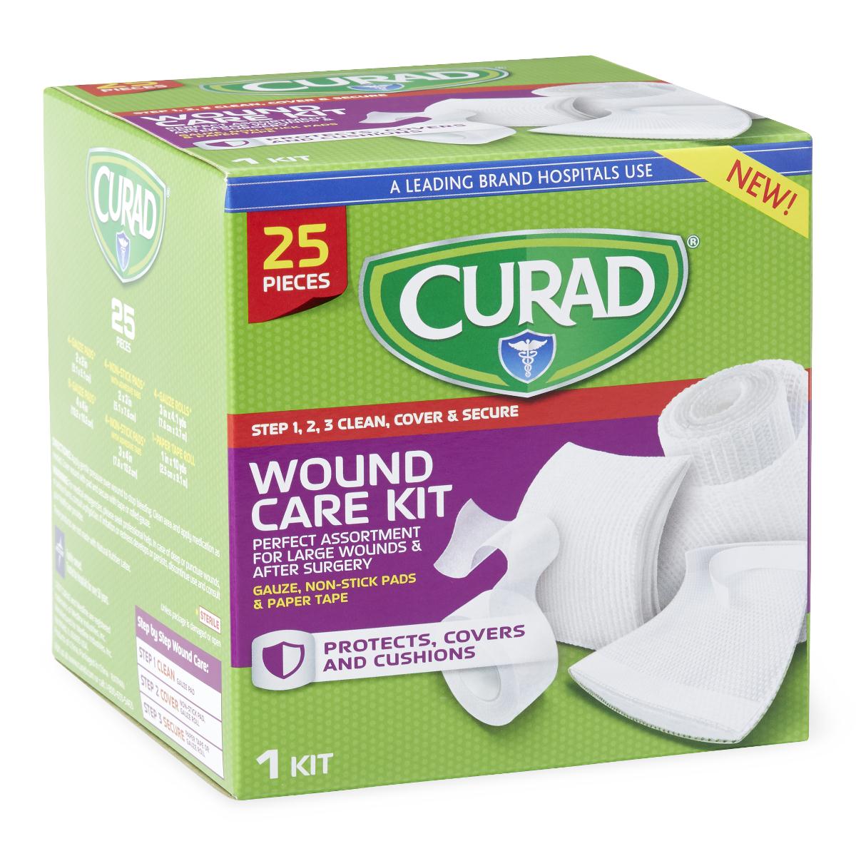 CURAD 25-Piece Wound Care Kit - BeHope