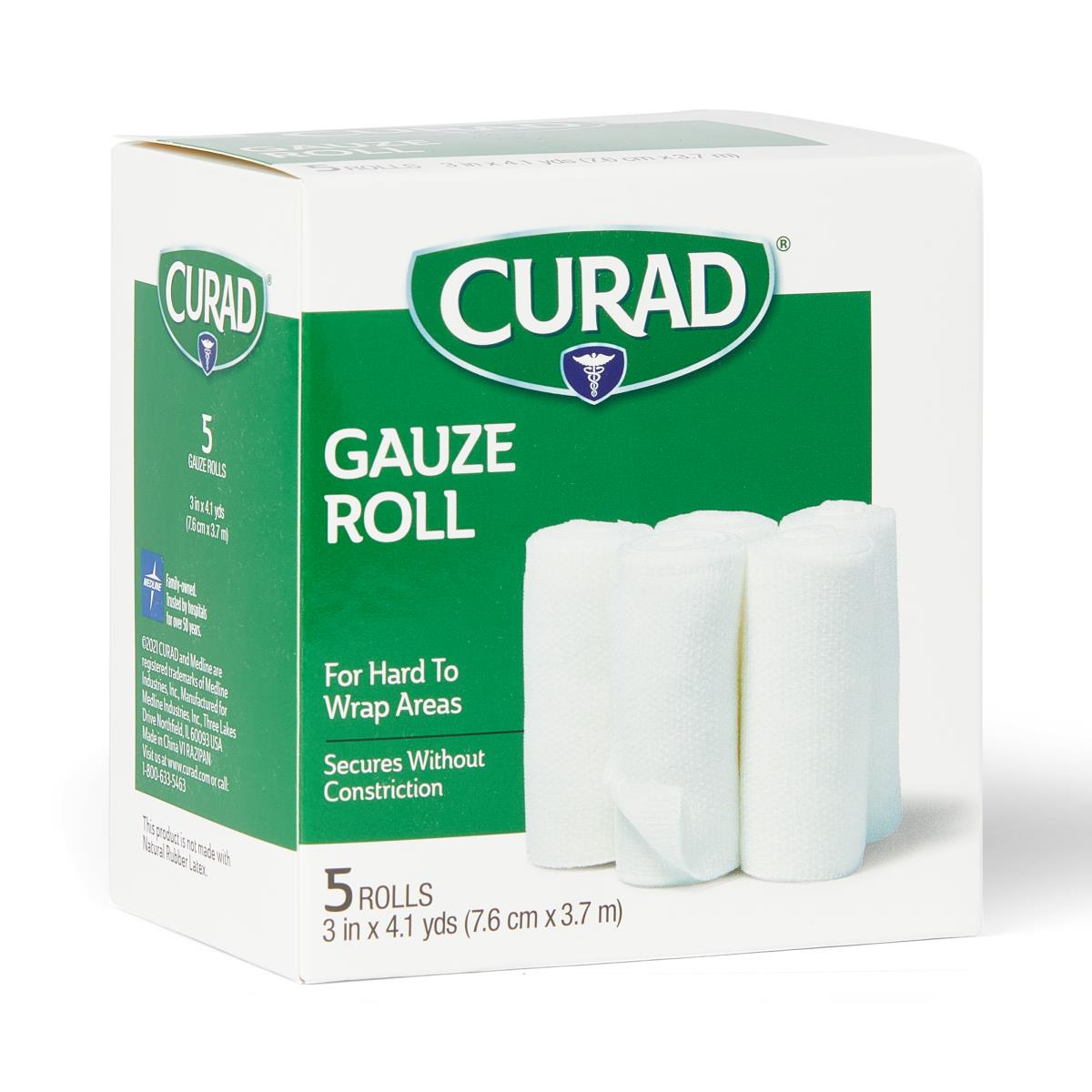 CURAD Stretch Rolled Gauze