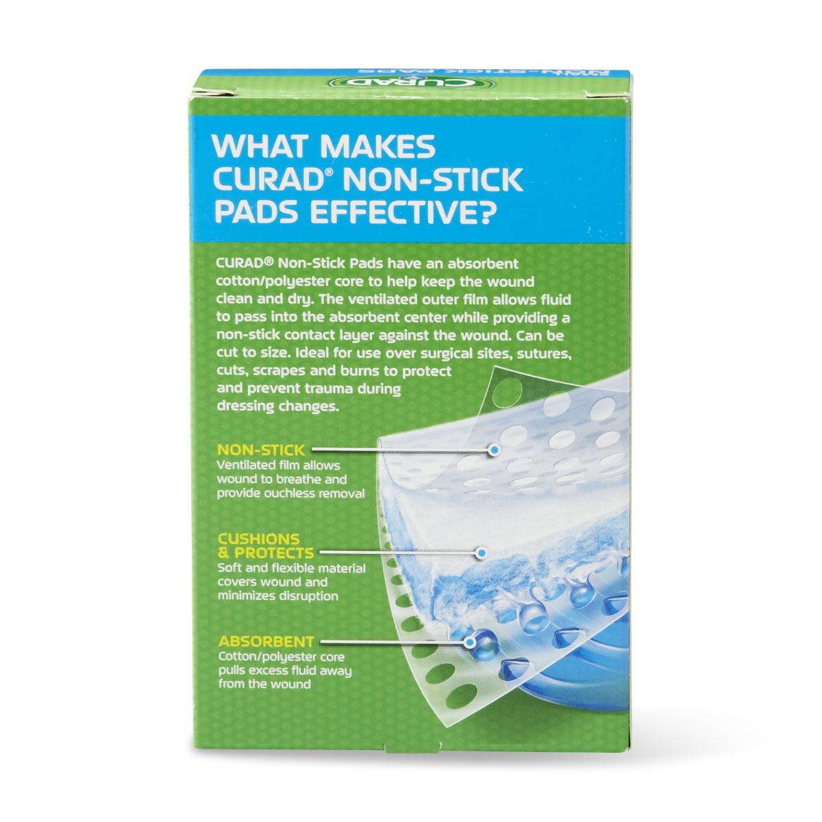 CURAD Sterile Nonstick Pads