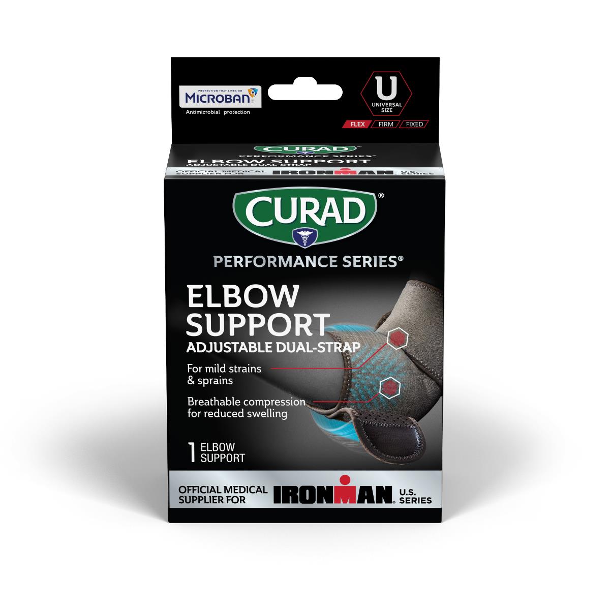 Curad Performance Series Wraparound Elbow Supports - BeHope
