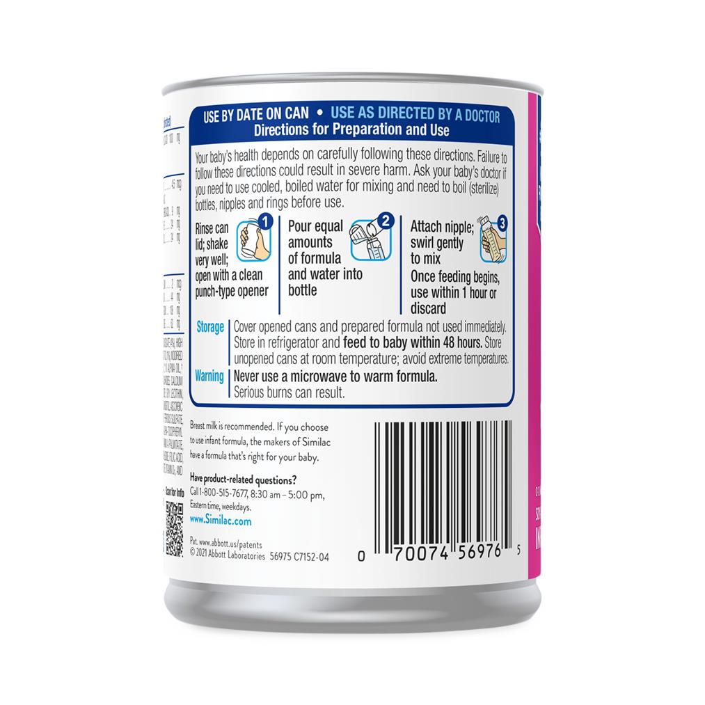 Similac Soy Advanced Isomil Liquid Infant Formula - BeHope