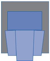 Sterile Reinforced Overhead Surgical Table Cover with Extension
