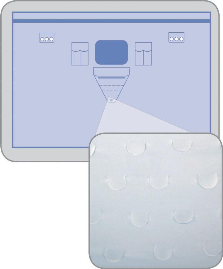 Invisishield Patient Isolation Surgical Drapes with Pouches - BeHope