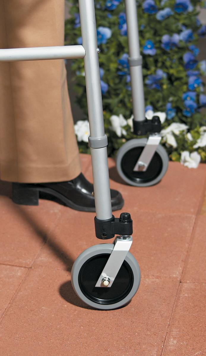 Medline Casters For Walkers, 5" - BeHope
