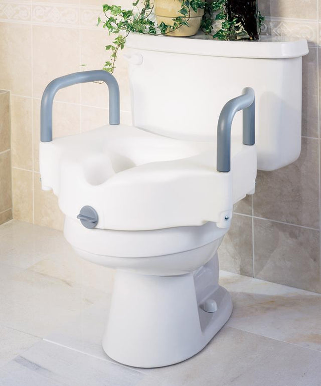 Medline Raised Locking Toilet Seats - BeHope